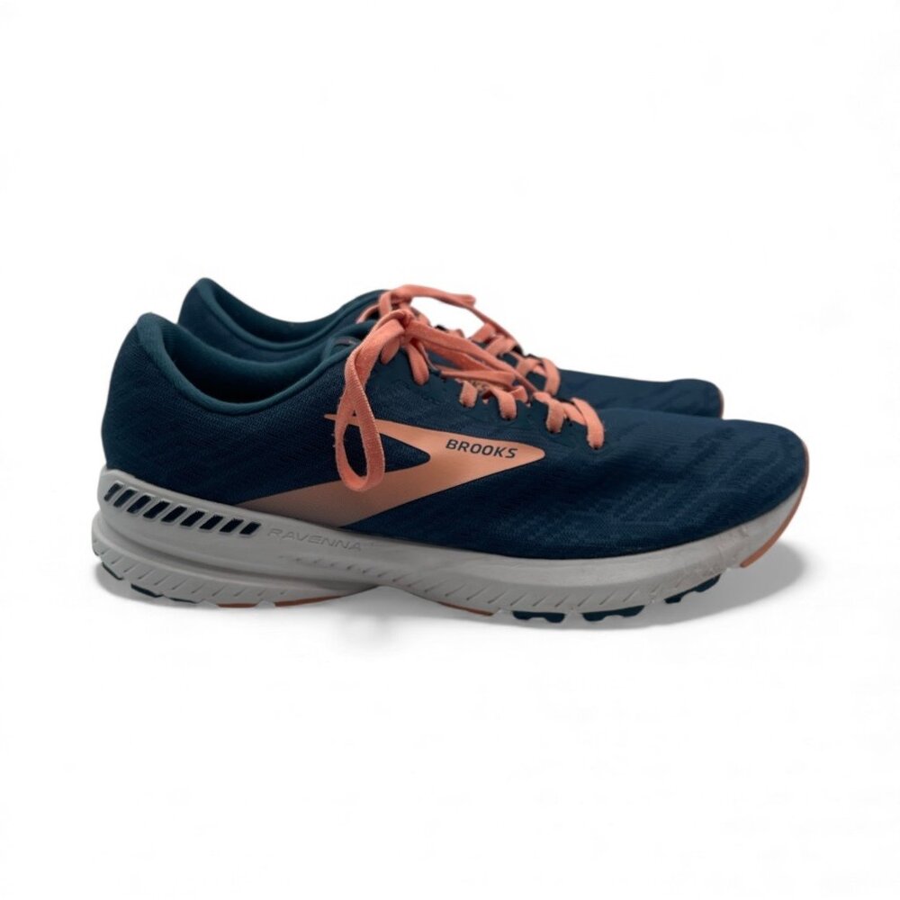 Brooks Women’s Ravenna 11 Majolica/Navy/Desert Running Shoes Size 12B